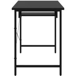 SUPERMARKET Bureau D'ordinateur Noir 105x55x72 Cm MDF Et Métal SUHB-20542 -France Bureau Soldes 2022 63650044 4