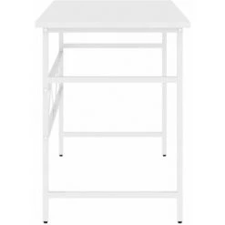 SUPERMARKET Bureau D'ordinateur Blanc 105x55x72 Cm MDF Et Métal SUHB-20539 -France Bureau Soldes 2022 63650182 4