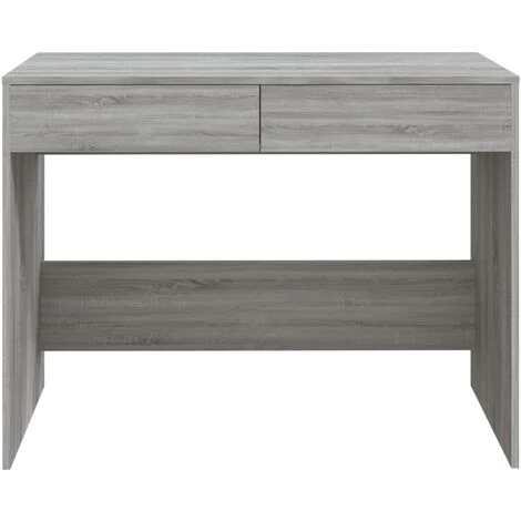 SUPERMARKET Bureau Sonoma Gris 101x50x76,5 Cm Aggloméré 7 SUPERMARKET Bureau Sonoma Gris 101x50x76,5 Cm Aggloméré – Image 5