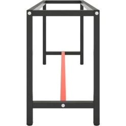 SUPERMARKET Cadre De Banc De Travail Noir Et Rouge Mat 190x50x79 Cm Métal 10 SUPERMARKET Cadre De Banc De Travail Noir Et Rouge Mat 190x50x79 Cm Métal -France Bureau Soldes 2022 63652009 4