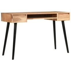 SUPERMARKET Table à écrire Bois D'acacia Massif 118 X 45 X 76 Cm -France Bureau Soldes 2022 63652076 3