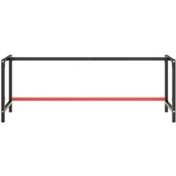 SUPERMARKET Cadre De Banc De Travail Noir Et Rouge Mat 220x57x79 Cm Métal 10 SUPERMARKET Cadre De Banc De Travail Noir Et Rouge Mat 220x57x79 Cm Métal -France Bureau Soldes 2022 63656251 4