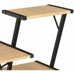SUPERMARKET Bureau Avec étagère Noir Et Chêne 116x50x93 Cm 11 SUPERMARKET Bureau Avec étagère Noir Et Chêne 116x50x93 Cm -France Bureau Soldes 2022 63661149 5
