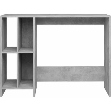 SUPERMARKET Bureau D'ordinateur Portable Gris Béton 102,5x35x75cm Aggloméré 6 SUPERMARKET Bureau D'ordinateur Portable Gris Béton 102,5x35x75cm Aggloméré – Image 4