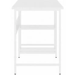 SUPERMARKET Bureau D'ordinateur Blanc 105x55x72 Cm MDF Et Métal SUHB-20551 -France Bureau Soldes 2022 63672350 4