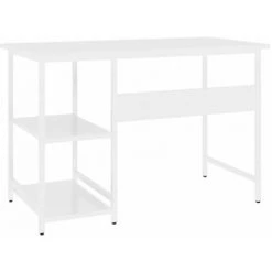 SUPERMARKET Bureau D'ordinateur Blanc 105x55x72 Cm MDF Et Métal SUHB-20551 -France Bureau Soldes 2022 63672350 5