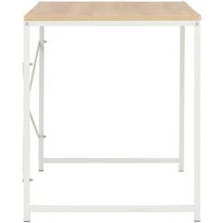 SUPERMARKET Bureau D'ordinateur Blanc Et Chêne 120 X 60 X 70 Cm 11 SUPERMARKET Bureau D'ordinateur Blanc Et Chêne 120 X 60 X 70 Cm -France Bureau Soldes 2022 63672551 5