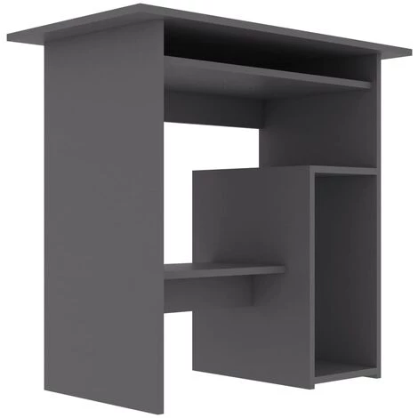 SUPERMARKET Bureau Gris 80 X 45 X 74 Cm Aggloméré 6 SUPERMARKET Bureau Gris 80 X 45 X 74 Cm Aggloméré – Image 4