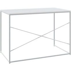 SUPERMARKET Bureau D'ordinateur Blanc 110x60x70 Cm Aggloméré 11 SUPERMARKET Bureau D'ordinateur Blanc 110x60x70 Cm Aggloméré -France Bureau Soldes 2022 63677904 5