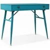 SUPERMARKET Bureau Avec Tiroir 90 X 50 X 76,5 Cm Vert Antique -France Bureau Soldes 2022 63679860 1