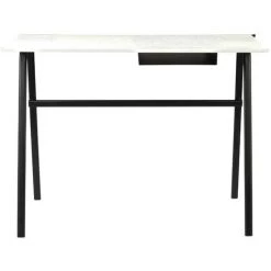 ZUIVER Bureau Durable Good Plastic - Blanc
