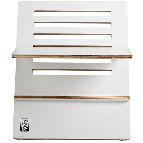 Convertisseur De Bureau Suki | Rehausse De Bureau Assis-debout | HxLxP 560 X 500 X 370 Mm | Blanc | Novigami - Blanc 4 Convertisseur De Bureau Suki | Rehausse De Bureau Assis-debout | HxLxP 560 X 500 X 370 Mm | Blanc | Novigami - Blanc – Image 2