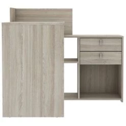 BEFARA BUREAU D'ANGLE AVEC 2 TIROIRS KLEO 9 BEFARA BUREAU D'ANGLE AVEC 2 TIROIRS KLEO -France Bureau Soldes 2022 64373854 3