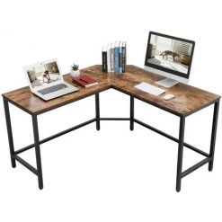BEFARA TABLE DE BUREAU EN L VASAGLE -France Bureau Soldes 2022 64379892 4