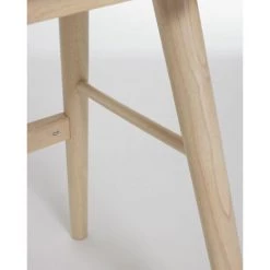 Bureau Coloris Naturel En Bois D'hévéa Massif - Longueur 120 X Profondeur 60 X Hauteur 73 Cm -PEGANE- -France Bureau Soldes 2022 64456079 5