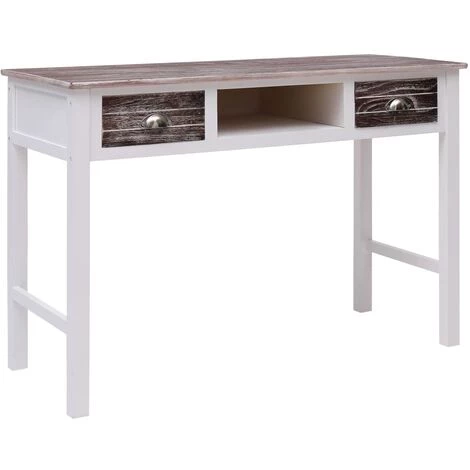 PESCE Bureau Marron 110 X 45 X 76 Cm Bois 3 PESCE Bureau Marron 110 X 45 X 76 Cm Bois