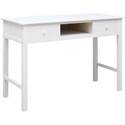 PESCE Bureau Blanc 110 X 45 X 76 Cm Bois