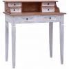 PESCE Bureau Avec Tiroirs 90x50x101 Cm Bois De Récupération Solide -France Bureau Soldes 2022 64872225 1