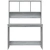 VidaXL Bureau Avec étagères Sonoma Gris 110x45x157cm Bois D'ingénierie - Gris 1 VidaXL Bureau Avec étagères Sonoma Gris 110x45x157cm Bois D'ingénierie - Gris -France Bureau Soldes 2022 64876607 1