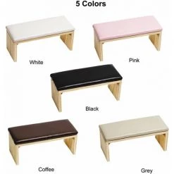 LIFCAUSAL Coussin D'oreiller à Main Pour Repose-bras D'ongle Support D'oreiller Support En Bois Outil De Salon D'ongle Blanc -France Bureau Soldes 2022 64900939 2