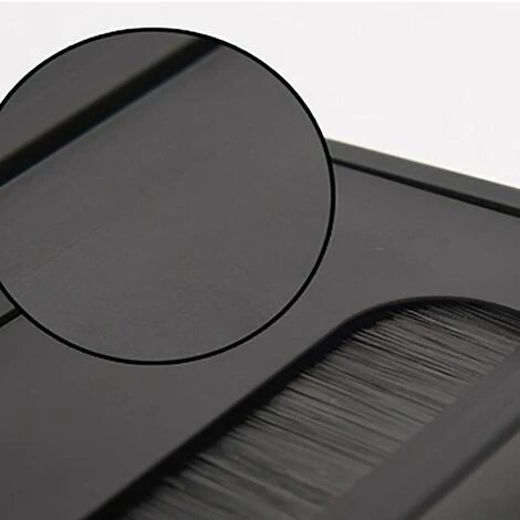 Oeillets De Bureau Accessoires De Bureau à Oeillets Rectangulaires 2 Pièces 80 Mm X 80 Mm En Alliage D'Aluminium Avec Joint Brosse Sortie De Câble De Bureau Pour Bureau Et Bureau à Domicile. S'arêern 5 Oeillets De Bureau Accessoires De Bureau à Oeillets Rectangulaires 2 Pièces 80 Mm X 80 Mm En Alliage D'Aluminium Avec Joint Brosse Sortie De Câble De Bureau Pour Bureau Et Bureau à Domicile. S'arêern – Image 3