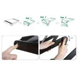 YIDOMDE Table De Lit Portable, Bureau De Ordinateur Portable, Plateau De Lit Ordinateur Portable Pliante Avec Adulte Pour Canapé/Sol (42x26x28cm),Style A -France Bureau Soldes 2022 65745309 3