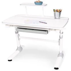 Pinolino Bureau Pour Enfants 'Liam' - Blanc/gris
