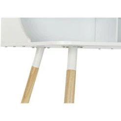 BRICOMARTEAU Bureau DKD Home Decor Naturel MDF Blanc (120 X 60 X 92 Cm) -France Bureau Soldes 2022 65933841 5