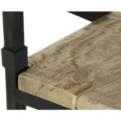 BRICOMARTEAU Bureau DKD Home Decor Métal Bois (130 X 70 X 78 Cm) -France Bureau Soldes 2022 65933977 3