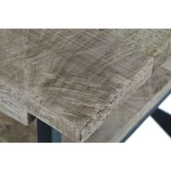 BRICOMARTEAU Bureau DKD Home Decor Métal Bois (130 X 70 X 78 Cm) -France Bureau Soldes 2022 65933977 5