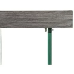 BRICOMARTEAU Bureau DKD Home Decor Verre Gris Transparent MDF Verre Trempé (120 X 50 X 76 Cm) 9 BRICOMARTEAU Bureau DKD Home Decor Verre Gris Transparent MDF Verre Trempé (120 X 50 X 76 Cm) -France Bureau Soldes 2022 65934629 3