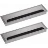 THSINDE Passe-Câble Pour Bureau Rectangulaire 80x 275mm Passe-Câble Presse-étoupe Pour Table De Bureau Meubles De Maison CABLE Aluminium Argent Anodisé Carré 2 Pièces 2 THSINDE Passe-Câble Pour Bureau Rectangulaire 80x 275mm Passe-Câble Presse-étoupe Pour Table De Bureau Meubles De Maison CABLE Aluminium Argent Anodisé Carré 2 Pièces -France Bureau Soldes 2022 66178942 1