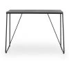TENZO Bureau En Bois Et Métal L120cm - Work - Couleur - Noir