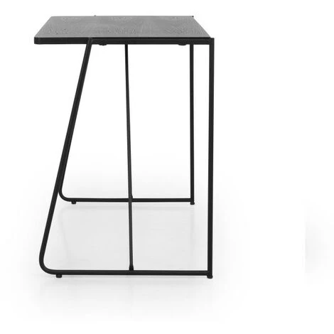 TENZO Bureau En Bois Et Métal L120cm - Work - Couleur - Noir 6 TENZO Bureau En Bois Et Métal L120cm - Work - Couleur - Noir – Image 4