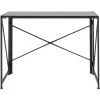 TENZO Bureau Pliant En Métal L100cm - Fold - Couleur - Noir