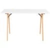 HOUSE NORDIC Bureau En Bois L120cm - Vojens - Couleur - Bois Clair / Blanc -France Bureau Soldes 2022 66266325 1