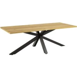 RENDEZ VOUS DéCO Table Rectangulaire Canopus 220 Cm En Bois Clair - Marron Clair
