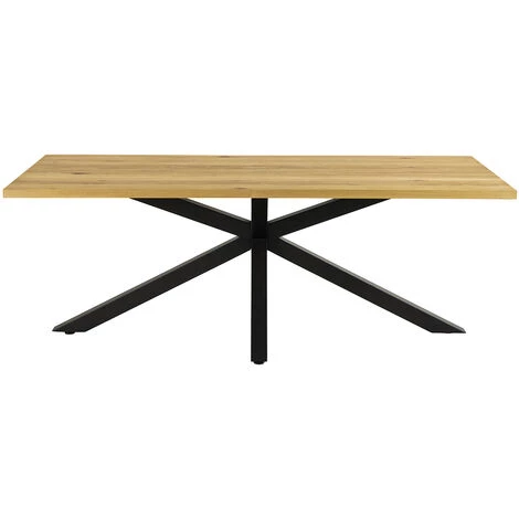 RENDEZ VOUS DéCO Table Rectangulaire Canopus 220 Cm En Bois Clair - Marron Clair 5 RENDEZ VOUS DéCO Table Rectangulaire Canopus 220 Cm En Bois Clair - Marron Clair – Image 3