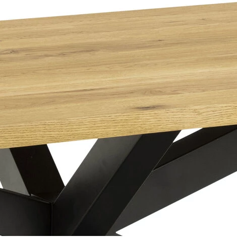 RENDEZ VOUS DéCO Table Rectangulaire Canopus 220 Cm En Bois Clair - Marron Clair 6 RENDEZ VOUS DéCO Table Rectangulaire Canopus 220 Cm En Bois Clair - Marron Clair – Image 4