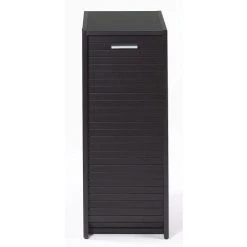 LES TENDANCES Bureau Droit Avec 2 Caissons Bois Noir Scoot 120 Cm -France Bureau Soldes 2022 66880542 4