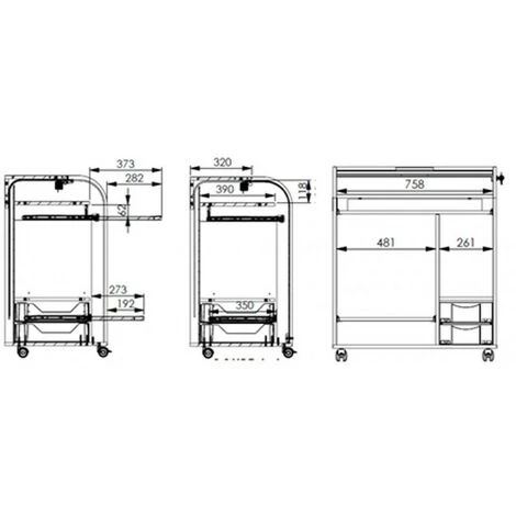 LES TENDANCES Bureau Informatique Blanc à Rideau Imprimé Fée Must 80 Cm 5 LES TENDANCES Bureau Informatique Blanc à Rideau Imprimé Fée Must 80 Cm – Image 3