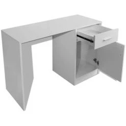 LES TENDANCES Bureau 1 Tiroir 1 Placard Bois Blanc Vanirel 10 LES TENDANCES Bureau 1 Tiroir 1 Placard Bois Blanc Vanirel -France Bureau Soldes 2022 66880792 4