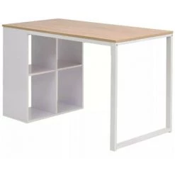 LES TENDANCES Bureau Bois Chêne Clair Et Blanc Chickie 9 LES TENDANCES Bureau Bois Chêne Clair Et Blanc Chickie -France Bureau Soldes 2022 66881107 3