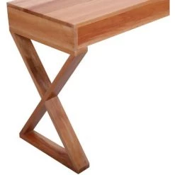 LES TENDANCES Bureau 3 Tiroirs Acajou Massif Clair Joviale 11 LES TENDANCES Bureau 3 Tiroirs Acajou Massif Clair Joviale -France Bureau Soldes 2022 66881258 5