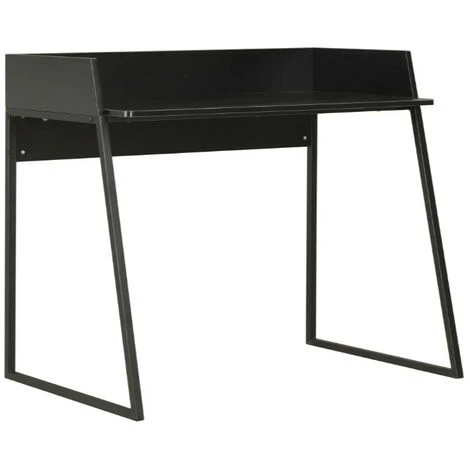 LES TENDANCES Bureau Bois Et Métal Noir Papyrus 3 LES TENDANCES Bureau Bois Et Métal Noir Papyrus