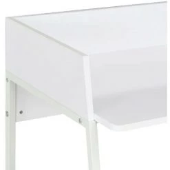 LES TENDANCES Bureau Bois Et Métal Blanc Papyrus 11 LES TENDANCES Bureau Bois Et Métal Blanc Papyrus -France Bureau Soldes 2022 66881674 5