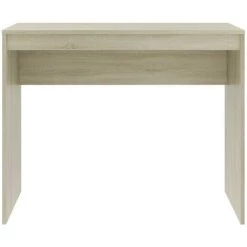 LES TENDANCES Bureau Bois Chêne Sonoma Studano 90 Cm -France Bureau Soldes 2022 66882010 3