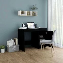 LES TENDANCES Bureau Noir 100x50x76 Cm -France Bureau Soldes 2022 66882192 4