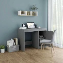 LES TENDANCES Bureau Gris 100x50x76 Cm -France Bureau Soldes 2022 66882194 4