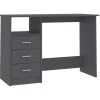 LES TENDANCES Bureau Avec Tiroirs Gris 110x50x76 Cm -France Bureau Soldes 2022 66882258 1